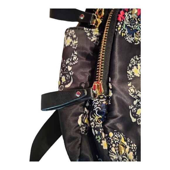 MMS DESIGN STUDIO Black Skull Satin Backpack‎ - Picture 10 of 10